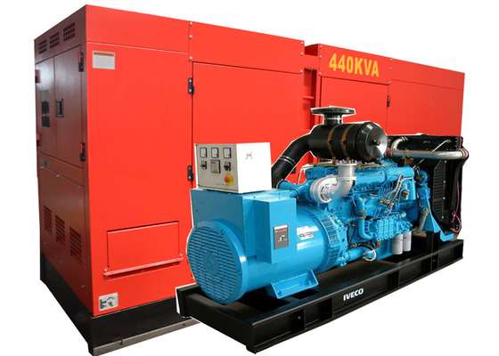 50HZ / 60HZ Euro-Portable Gasgeneratoren Hauptleistung Standby 440kva