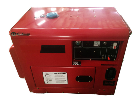 Elektrische kleine tragbare Dieselgeneratoren des Anfangs5kva Portablel, einphasig-Generatoren Wechselstroms