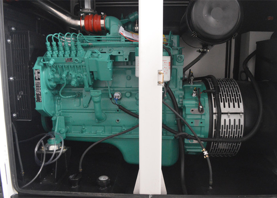 Dieselbereitschaftsgenerator der weiße Farbe220kva/schalldichter stiller Dieselgenerator