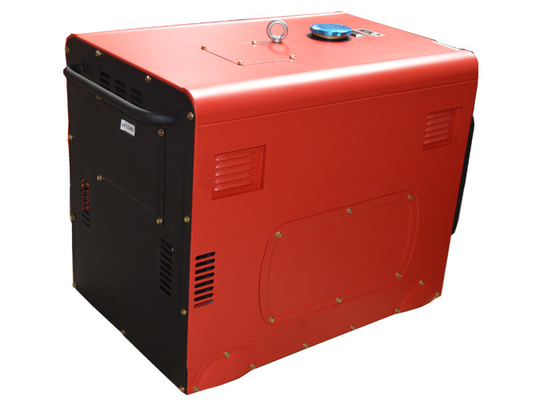 3 Phasen-kühlte die klassische kleine portierbare Generator-Luft Hauptgeneratoren 5KW ab