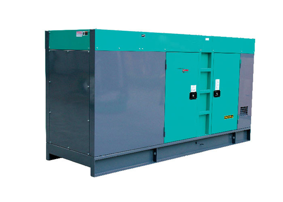 Elektrischer Anfang wassergekühlte 3 teilen Dieselgenerator-stille Art 125KVA 100kw in Phasen ein