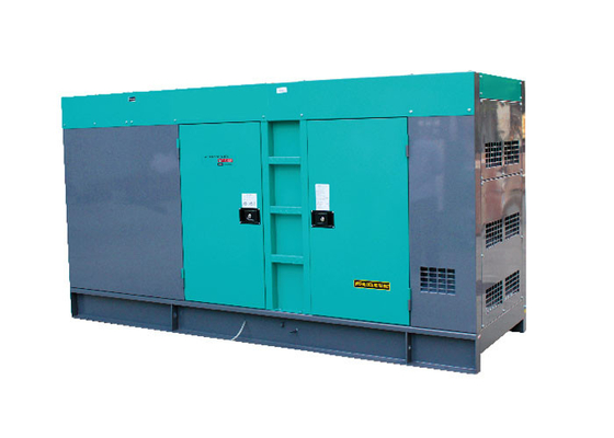 Elektrischer Anfang wassergekühlte 3 teilen Dieselgenerator-stille Art 125KVA 100kw in Phasen ein