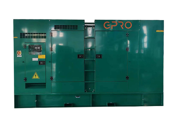 Dieselmotor-Generator 500KVA Cummins, 3 Phasen-super stille Generator ISO