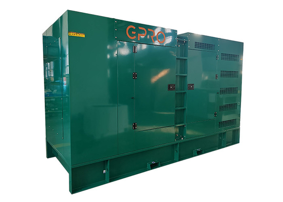 50Hz 500KVA Cummins Stromerzeuger Superleise Generator ISO9001 / ISO14001