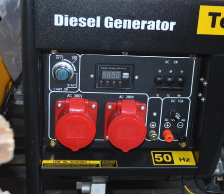 3 tragbare kleine tragbare Generatoren der Phasen-5000W öffnen Art Handanfang