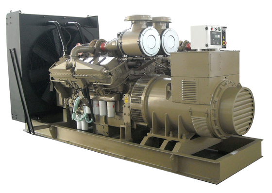 Öffnen Sie Art Dieselgeneratoren 800kw Cummins mit Stamford-Generator