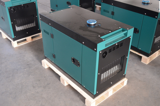 Hauptgenerator-tragbarer Generator des gebrauchs-2 Dieseldes zylinder-10Kw 10Kva lärmarm