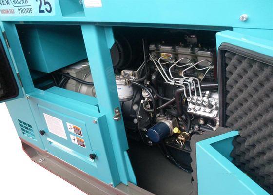 Super stilles Dieselaggregat Delixi /ABB MCCB Isuzu-Maschine