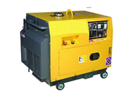 7kva Small Portable Generators , 3000rpm / 3600rpm Engine Diesel Portable Generator Air Cooled