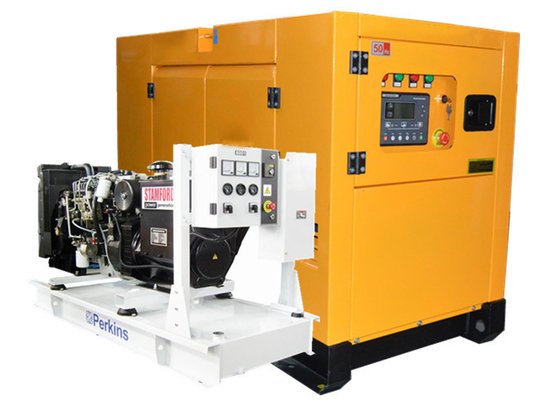 Qualität  Perkins 1103A-33TG2 Engine Diesel Generator 50kva 40kw Generating Weather Proof usine