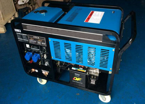 Blauer 300A tragbarer Dieselgenerator des Schallpegel-70dB mit LCD-Bildschirm