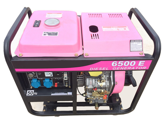 Luft kühlte kleinen portierbaren Generator-Dieselsatz 5kva 6kva 220v - 690v ab