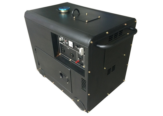 Luft kühlte kleine 5kva Dieselgeneratoren/portierbarer stiller Generator für Wohn ab