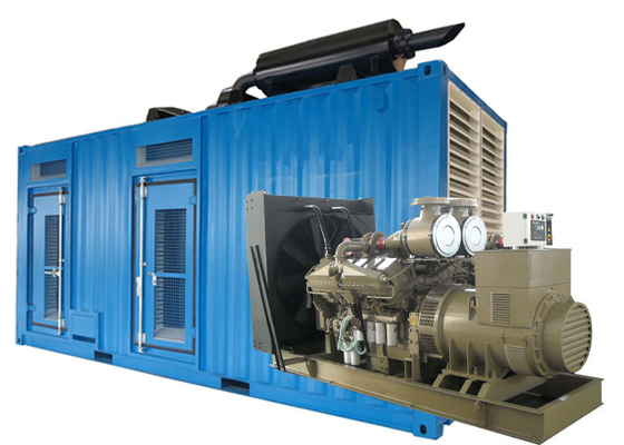 1000KVA Container Cummins Diesel Generator Sets / Diesel Electric Generator With Stamford Alternator