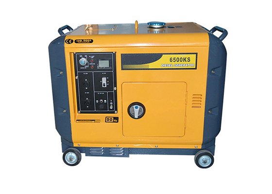 Super stille kleine tragbare Generatoren, tragbarer Dieselgenerator 5kva 5000w