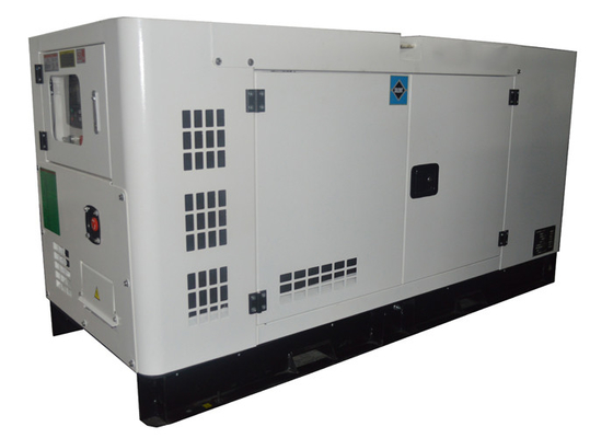 Stiller Dieseldreiphasengenerator der Isolierungs-Klassen-H 24KW 30KVA mit Maschine Italiens FPT