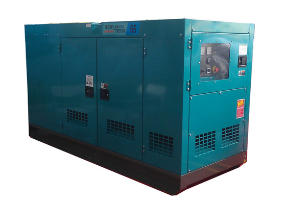 wassergekühlter FPT Dieselgenerator 75kva, stiller Generator-Satz Genset