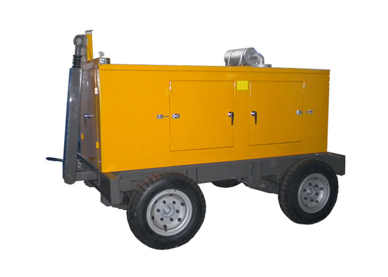 Anhänger-Art stilles Dieselbewegliches der Generator-64kw 80kva Cummins mit Rädern