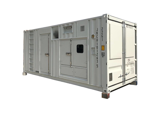 1000kva wassergekühlte Generator 4008TAG2A stille Behälterart