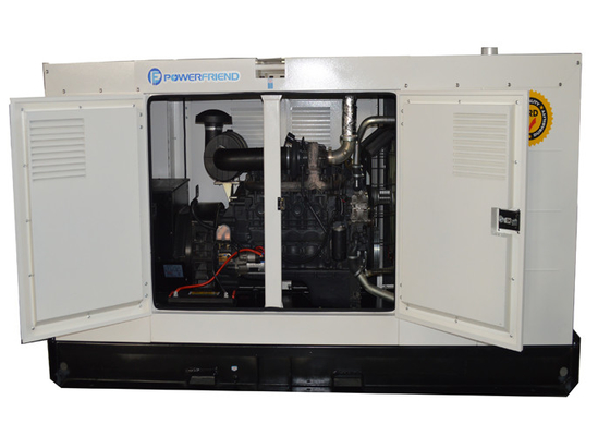 100 KVA FPT Dieselgenerator Weiße Farbe Smartgen Controller MECC Wechselgenerator