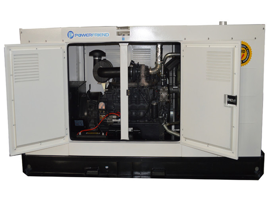 100 KVA IVECO Dieselgenerator Weiße Farbe Smartgen Controller MECC Wechselgenerator