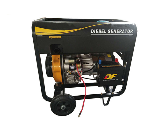 Starker kleiner tragbarer Anfangs-Genset 100% des Generator-6kw elektrischer kupferner Generator