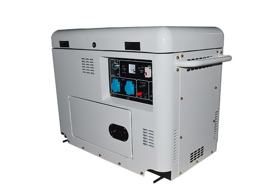 6-KVA-kleine portierbare Generatoren, Luft kühlten elektrische Anfangsgeneratoren ab