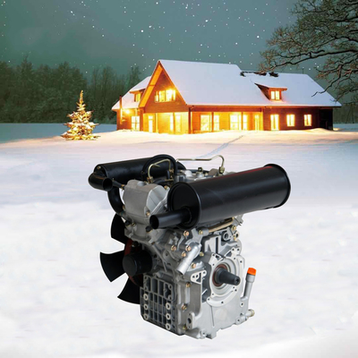 wassergekühlter Zylinder 4 20HP 14KW Dieselmotor-2V80 zwei - streichen Sie Leistungsfähigkeits-Hoch
