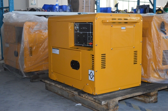 Elektrischer Dieselgenerator-kleiner tragbarer Hauptgebrauchs-Generator des Anfangs7kw 7KVA