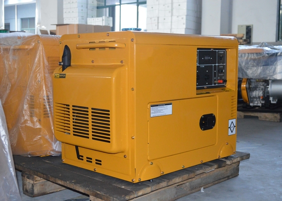 Elektrischer Dieselgenerator-kleiner tragbarer Hauptgebrauchs-Generator des Anfangs7kw 7KVA