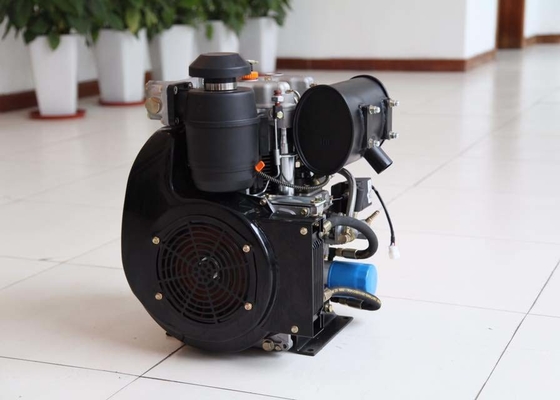 Luftgekühlter Zylinder 20HP 14KW 292F zwei Diesel-genset für Verkauf Philippinen